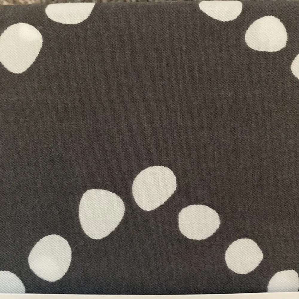 Simply Essential Dotted Chevron Shower Curtain Standard NEW